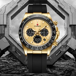 LIGE Fashion Military Watches for Men Luxury Original Sports Chronograph Men Watch Waterproof Quartz Clock Digital WristWatch