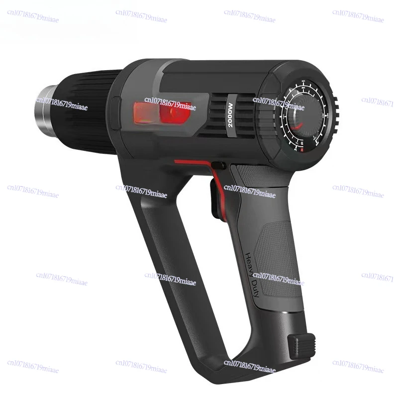 Temperature control digital display hot air industrial electric hair dryer hot air dryer electric baking gun shrink film drying