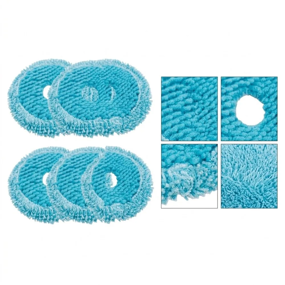 Microfiber Replacement Pads Robot Vacuum Mop Pads As Shown Compatible Mop Pads For Cleaning High Absorbency Microfiber