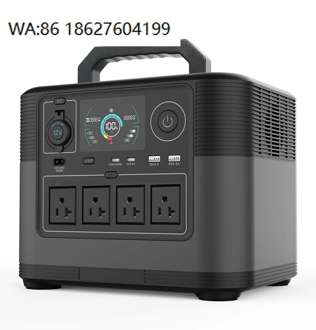 

High Performance Off Grid Solar Power Station, Multifunctional Energy Storage Portable Outdoor Camping Generator