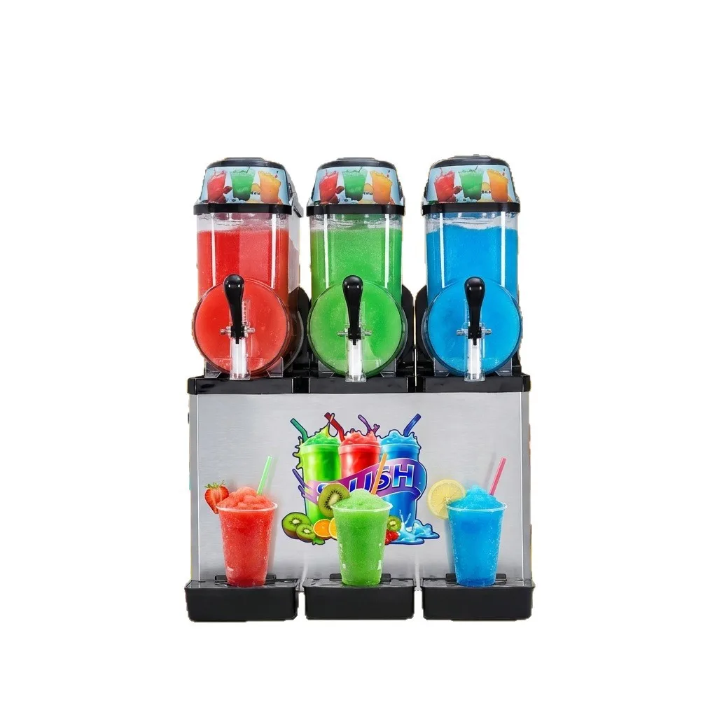 CX commercial large-capacity snow melting machine, fully automatic single and double three-cylinder slush machine