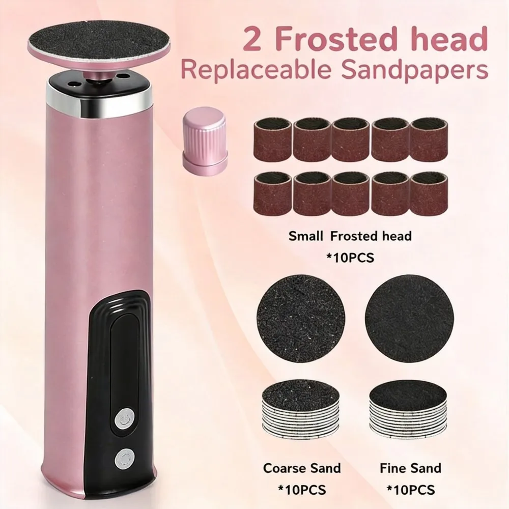 Foot Care Tool 2-in-1 Foot and Hand Electric Care Tools,Polish and Smooth,Shine Toenails Electric Callus Remover Pedicure File
