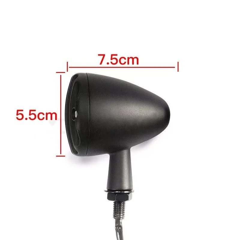 دراجة نارية عالمية بدوره مصباح إشارة رصاصة مؤشر مصباح ل هارلي سبورتستر بجولة الطريق الإنزلاق داينا هوندا مقهى المتسابق