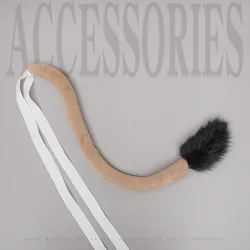 Lion Tail Cosplay Prop Woman Cute Costume Accessories Unisex Comic Conventions Stage Performance Prop Animal Pet Waist Accessory