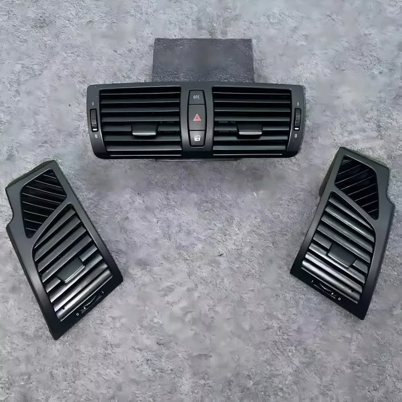Front Central AC Vent Grille Dashboard Air Conditioner Panel Assembly for E81 E82 E87 E88 2008-2013 Car Interior Trim