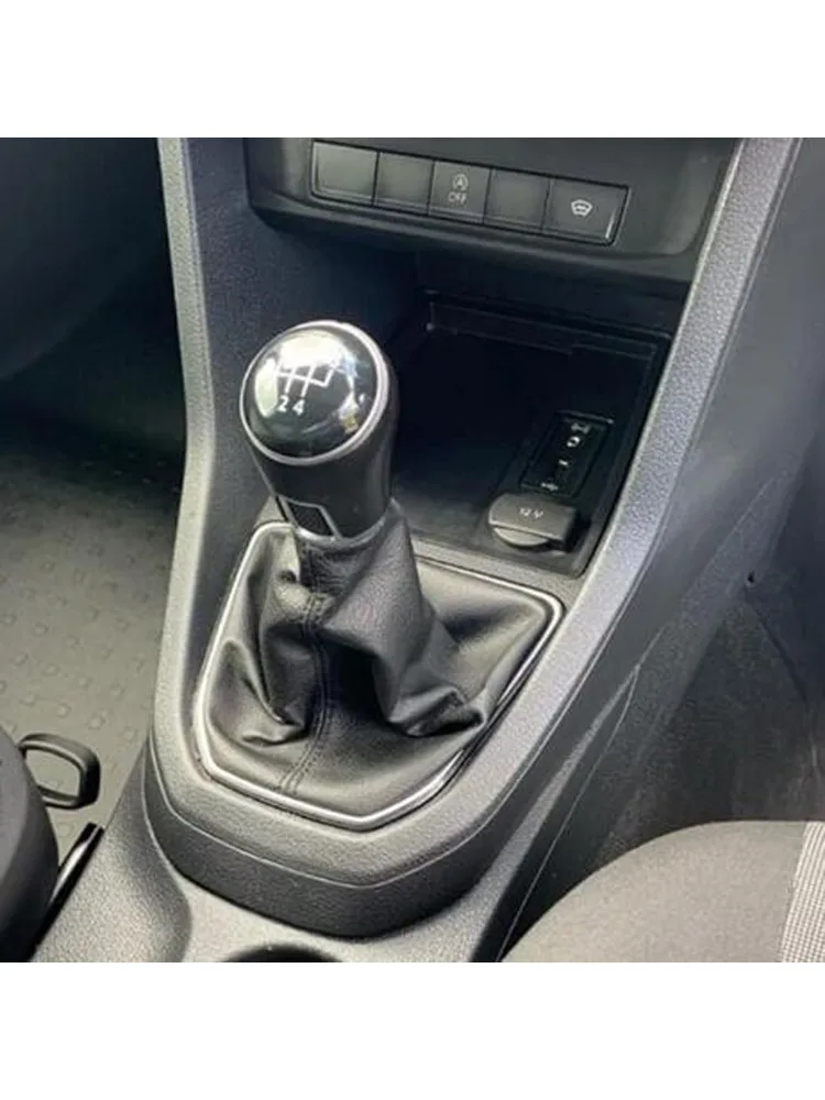 Gałka zmiany biegów dźwigni zmiany biegów do VW Caddy 4 IV MK4 2015-2019, ręczna dźwignia zmiany biegów, uchwyt 5/6 biegów — 2