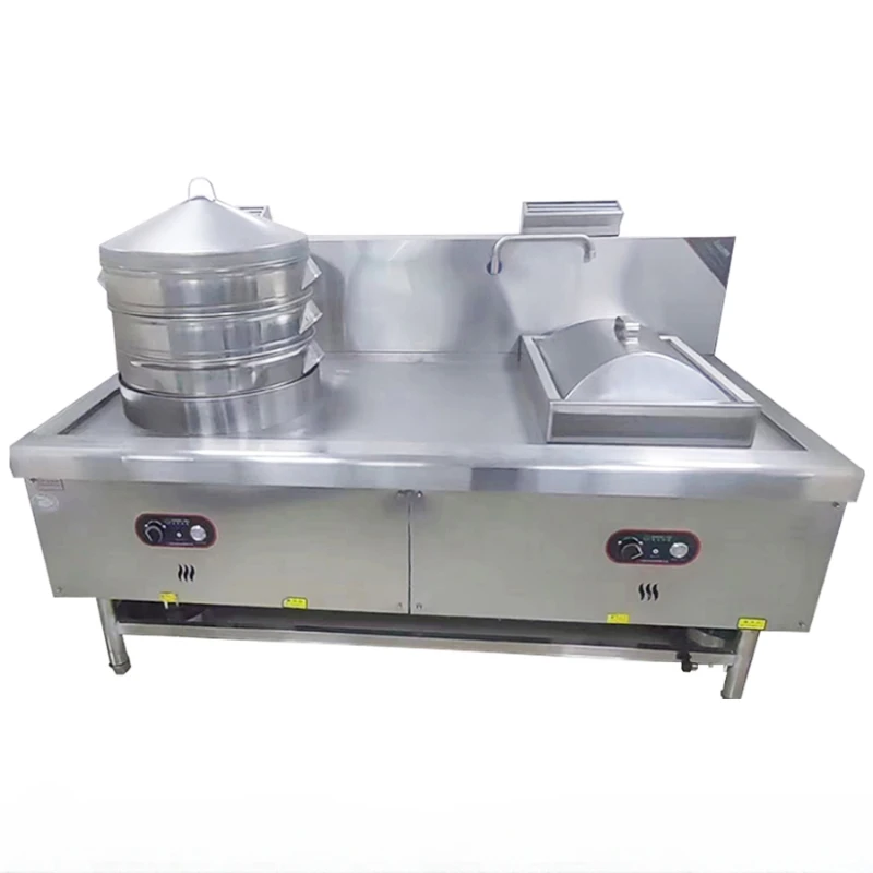 Commercial steaming ladle furnace Gas Dim sum furnace with single grid rice vermicelli furnace Single grid rice