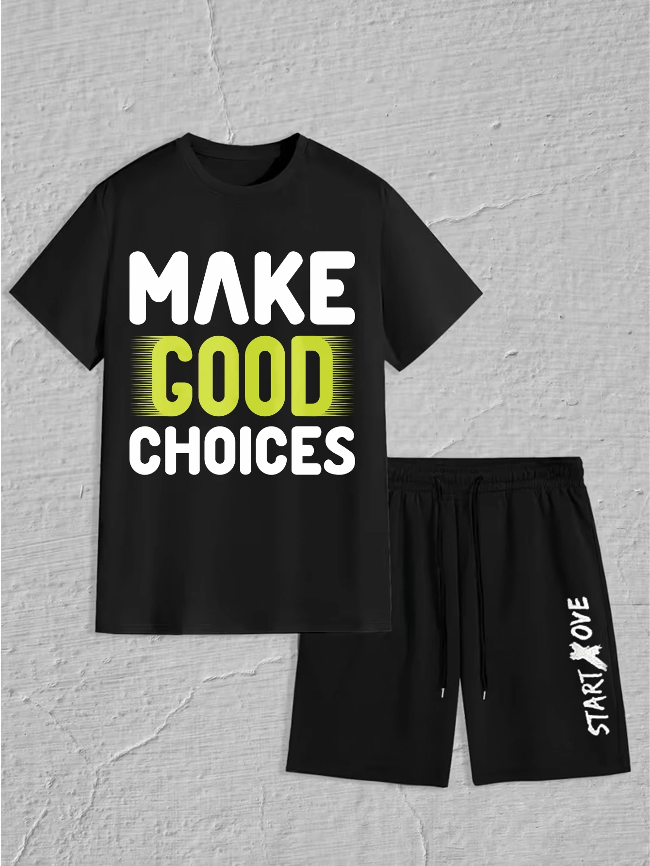 

Мужской комплект 2025 летние спортивные мужские костюмы с принтом, новые мужские комплекты с круглым вырезом и графикой, мужской комплект, комплект мужской одежды