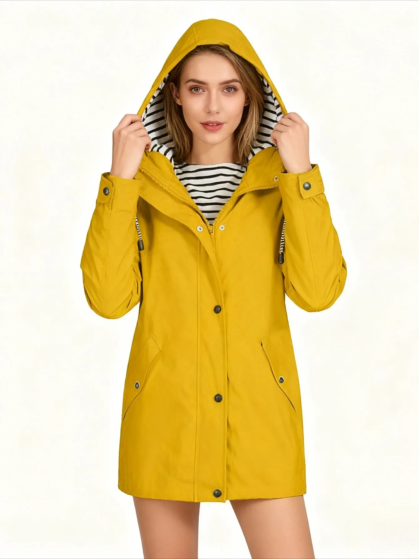 

Universal Jacket Windproof Water-Resistant Daily Outdoor Activities Essential Basic Protection Equipment for Various Weather