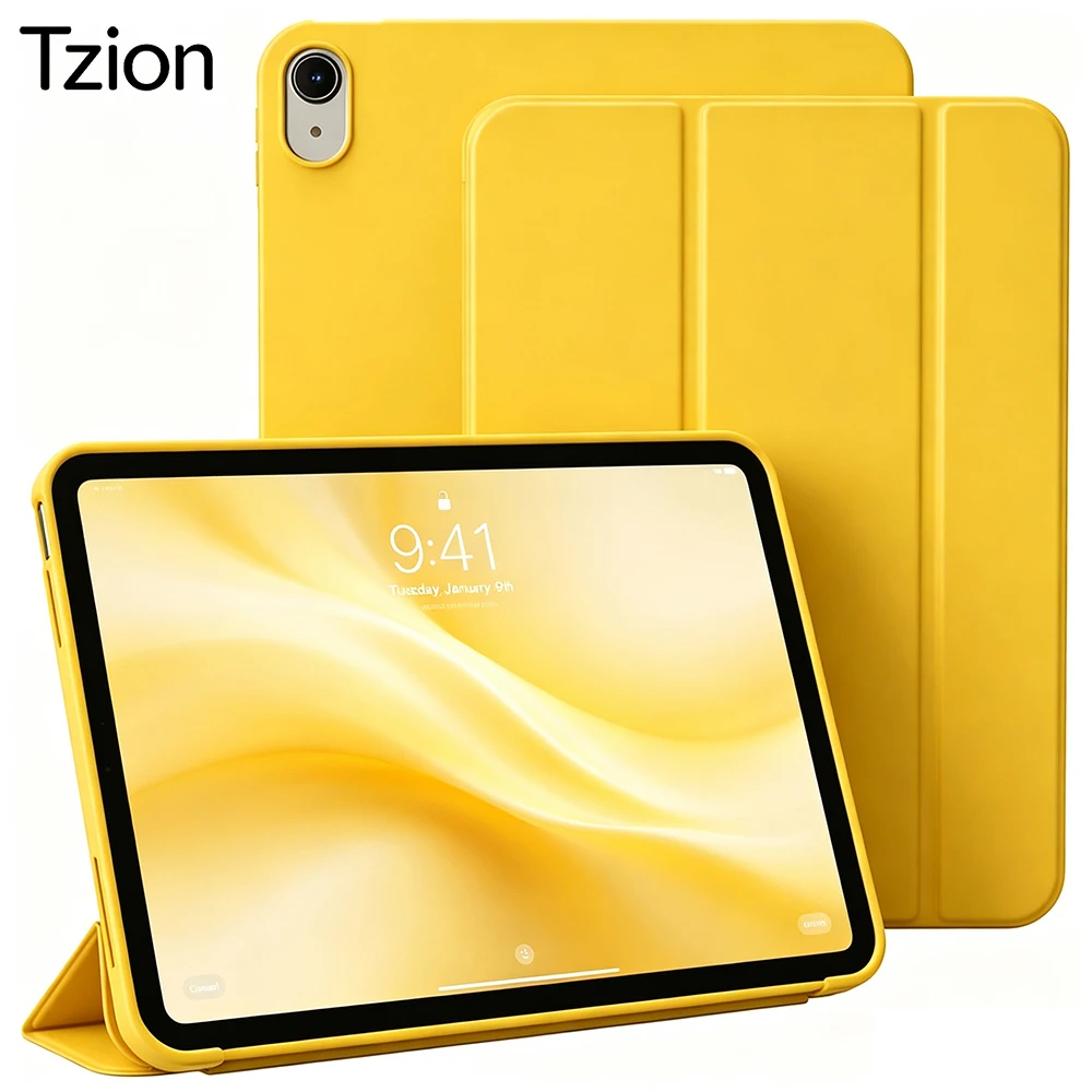 For iPad (A16) 11th Generation 11'' 2025/ 10th Generation 10.9 Inch 2022 Magnetic Flip Smart Cover, Auto Wake/Sleep Tablet Case