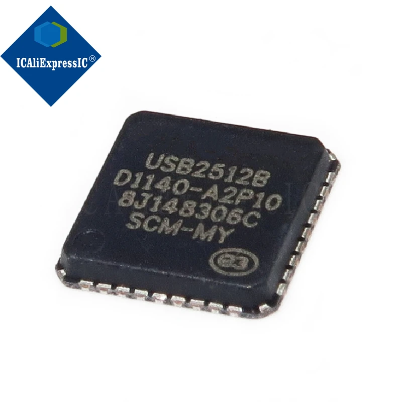 

1piece USB2512B-AEZG USB2512B QFN-36