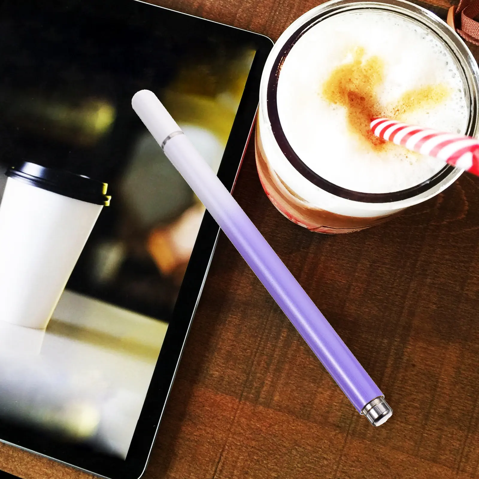

Stylus Screen Color Gradient Metal Capacitive Pen Universal Smooth Writing High Sensitivity Phone Tablet