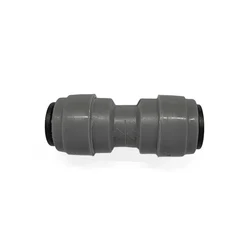 KegLand Duotight Plastic Quick Connect Pipe Hose Connector Push in Joiner Joint Fittings -8mm X 8mm Beer Brewing