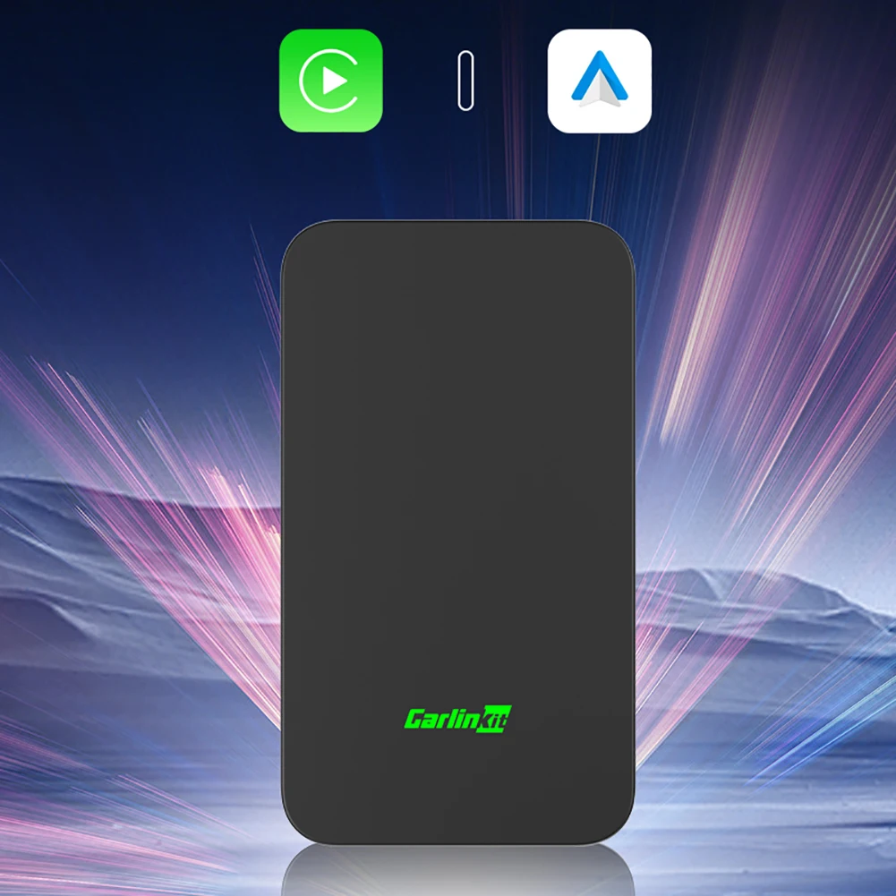 

Автомобильный навигационный блок Carlinkit 5.0: беспроводной Bluetooth CarPlay, Android Auto, AI Box, устройство-коннектор для проводных CarPlay и Android