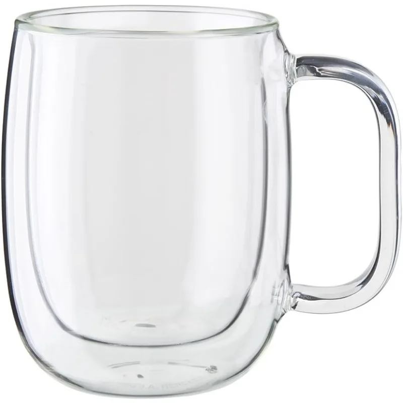 Henckels Coffee Mug 2 Piece, Clear