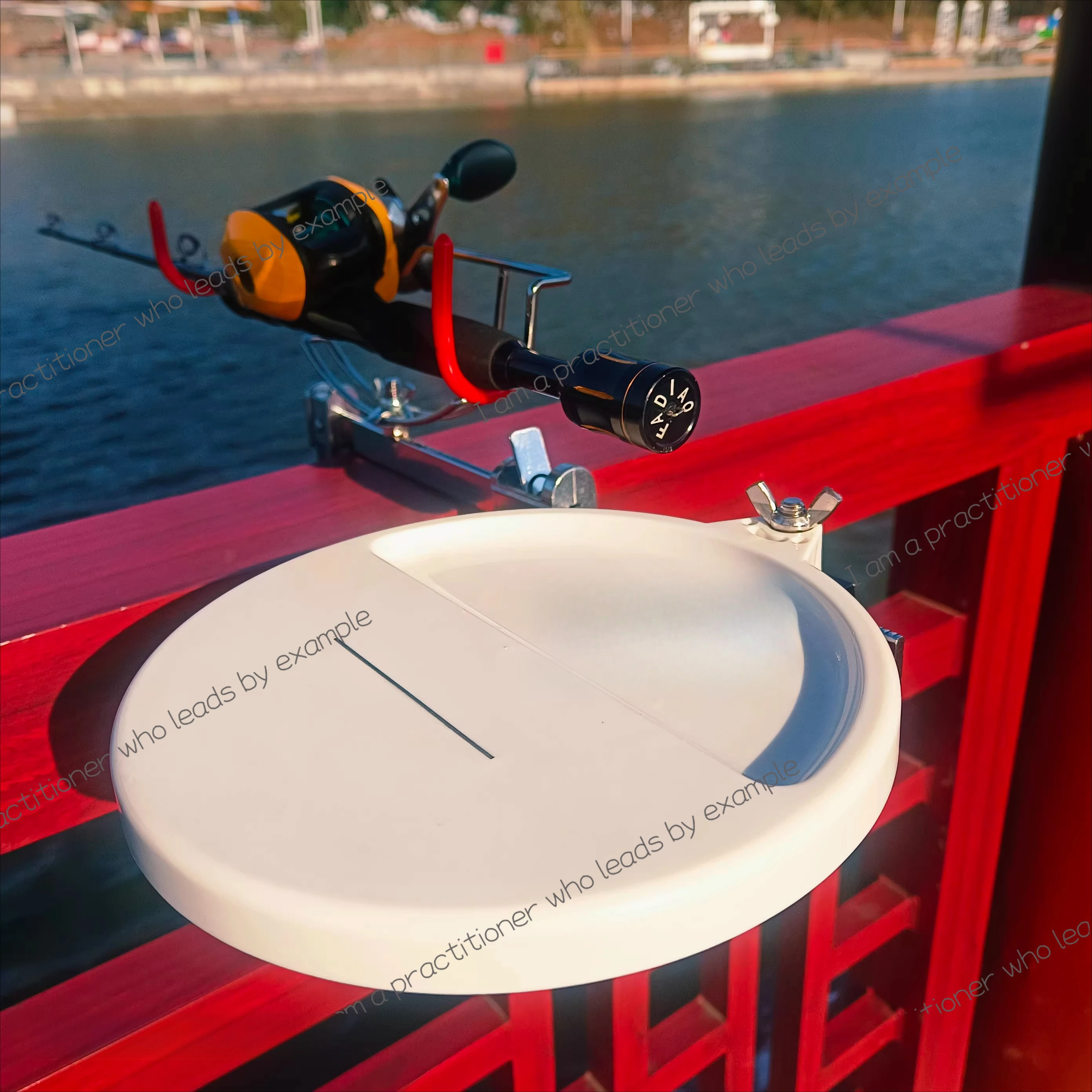 Pull bait disc raft fishing universal bait pull disc one-line bait disc bridge valve bridge fishing bracket for special use