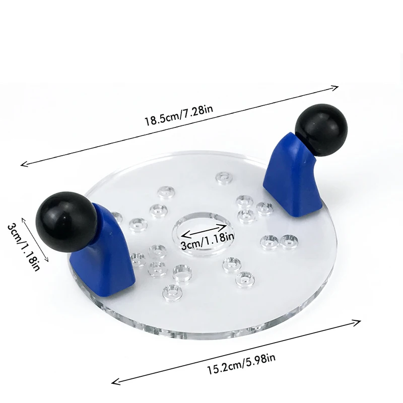 1Pc Double Hand-held Wood Router Plunge Base for Engraving Slotted Flip Trimming Opening Carving Milling Base Woodworking Tools