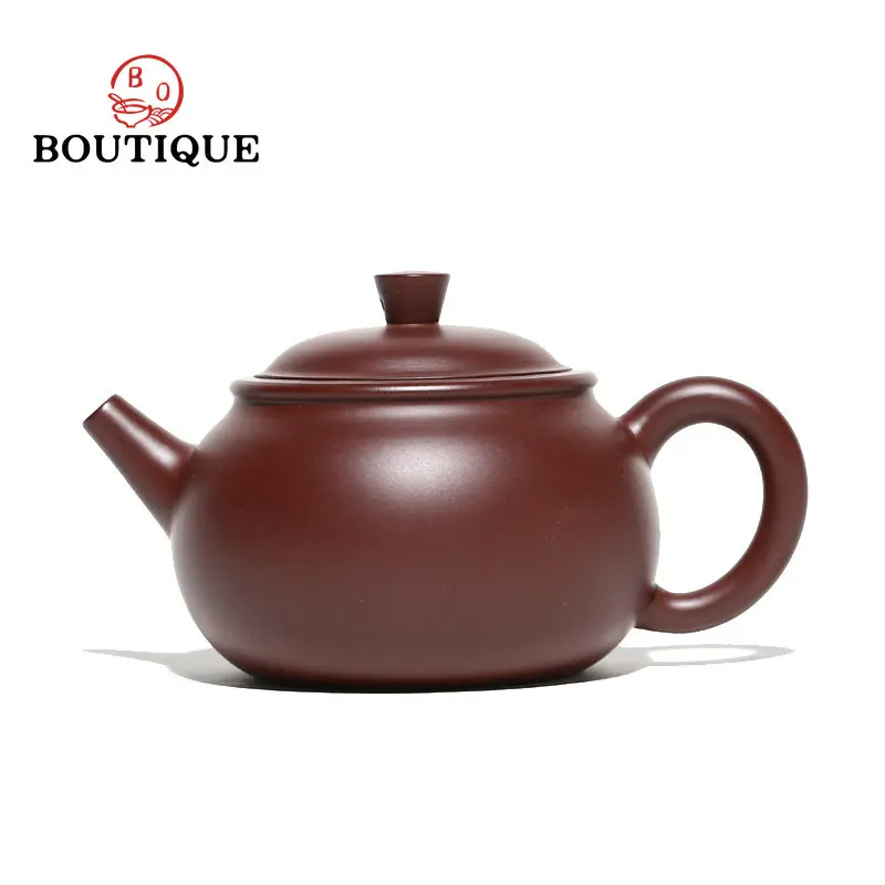 

240ML Retro Raw Ore Yixing Purple Clay Teapots Authentic Handmade Zisha Pot Filter Kettle Household Puer Teaware Tea Ceremony