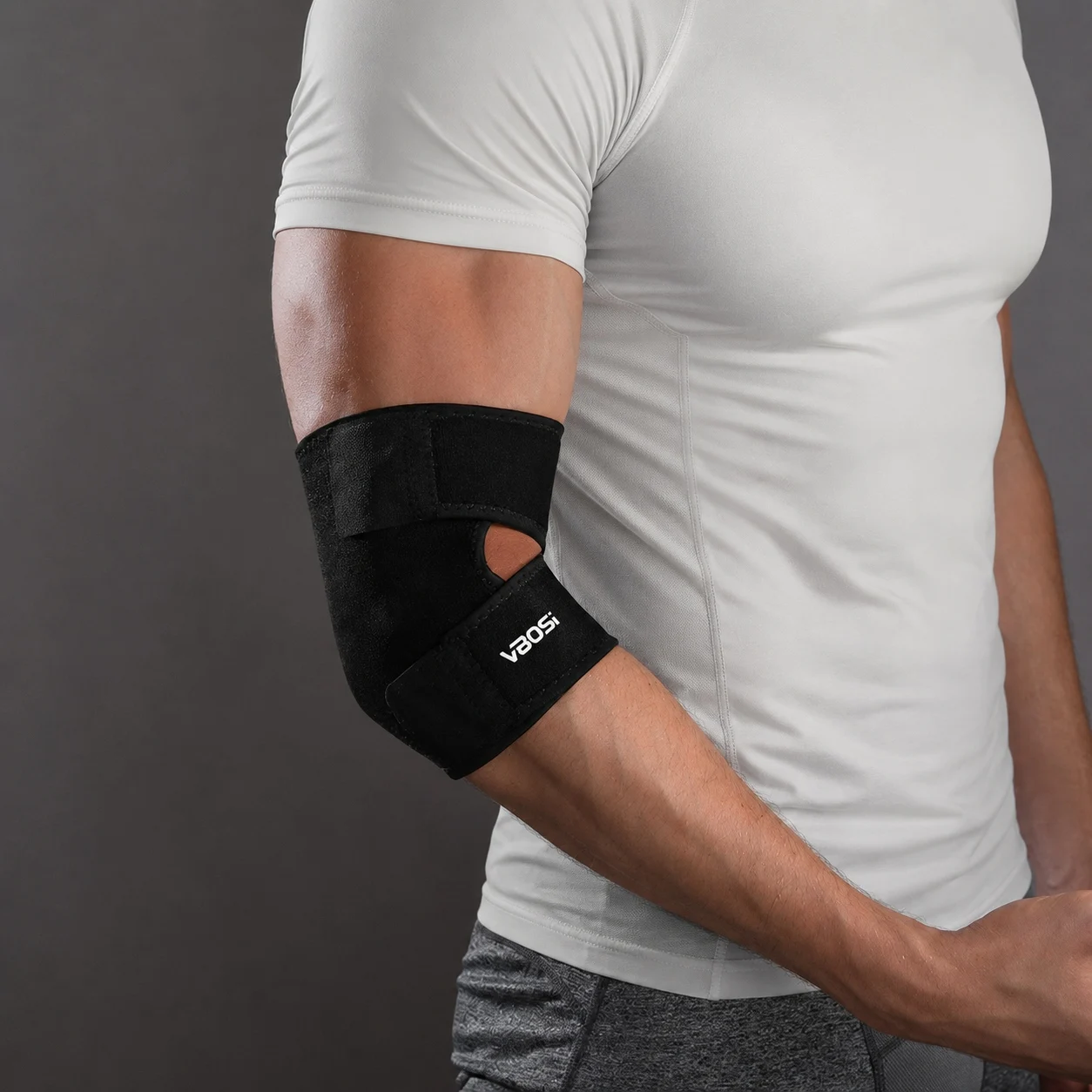 1 Stück Neopren-Ellbogenbandage, Stützbandage für Gelenke – Detail 3
