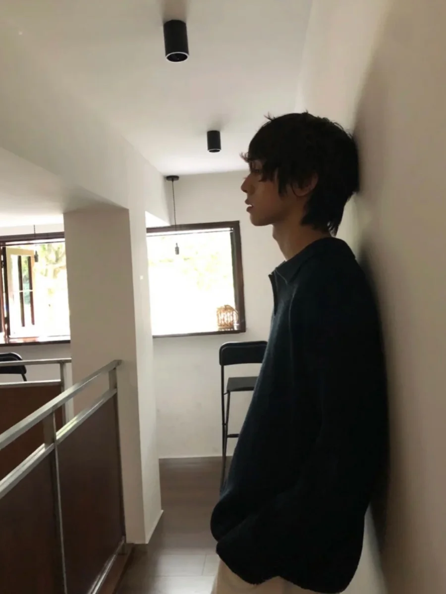 

Cleanfit Men's V-ne Knitwear Casual Autumn Winter Heavyweight Sweater Jaet Simple Lazy Sle Faionable Long Sve Top