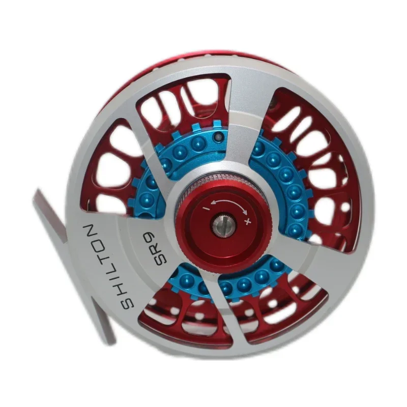 SHILTON-SR9 Linker-En Rechterhand Metalen Vliegende Vishaspel, Viswiel, Visaccessoires, Zoet Water, Zeewater
