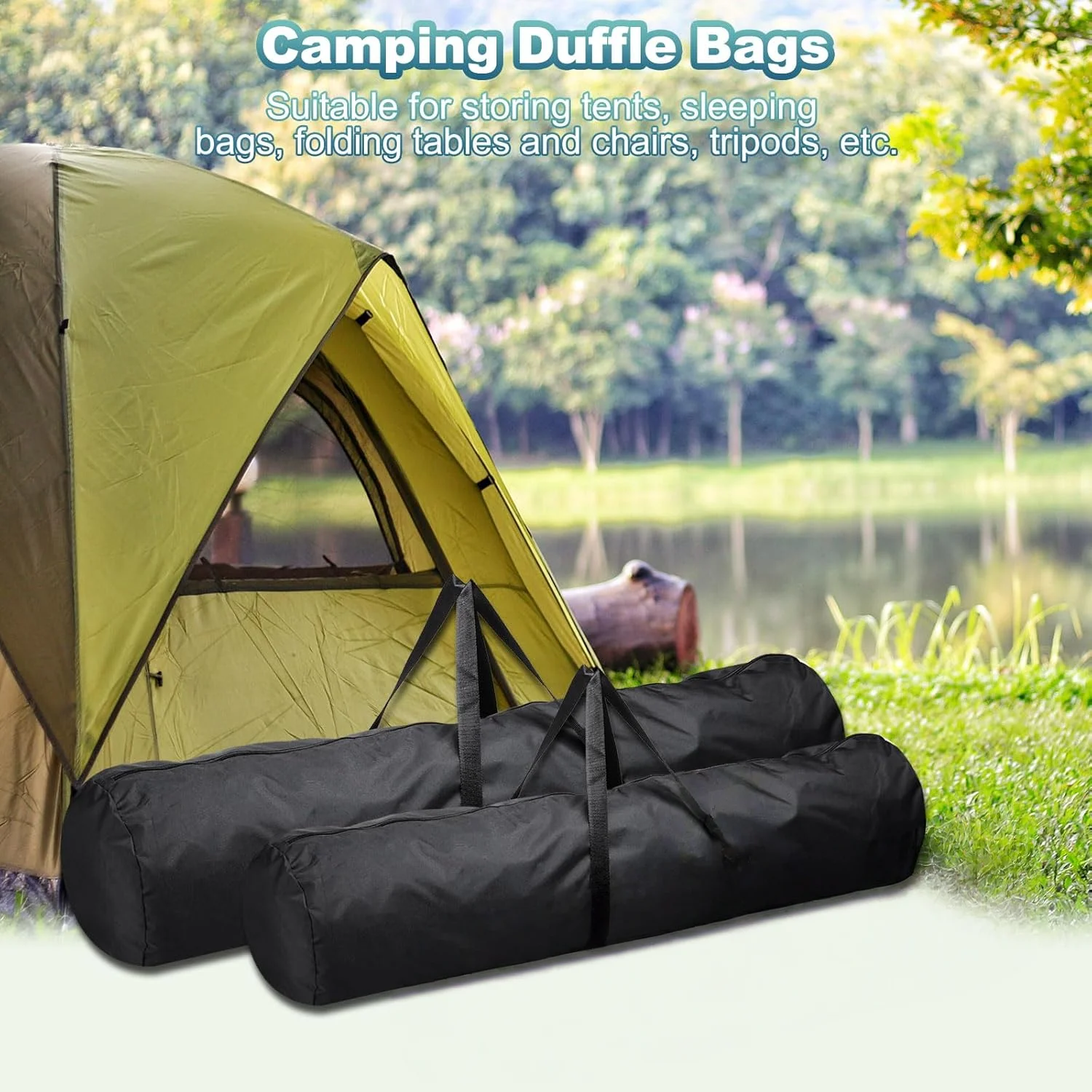 Oxford Cloth Cylindrical Storage Bag,Waterproof And Dustproof Fabric, Washable, Only The Cover Is Included