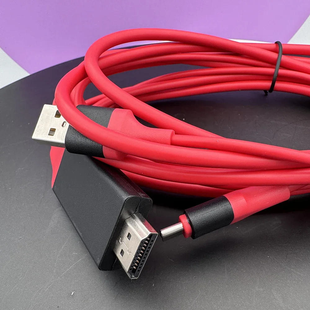 Adattatore cavo USB tipo C 3.1 a compatibile HDMI Convertitore USB C 4K con porta di alimentazione USB per Samsung Galaxy S8 S9 Huawei Mate 10
