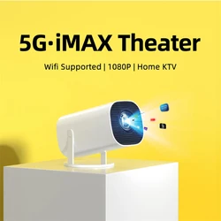 Portable HD Intelligent Projector 5G·iMAX Theater WiFi 1080P Autofocus Both Living Room Bedroom Create Private Cinema Projector