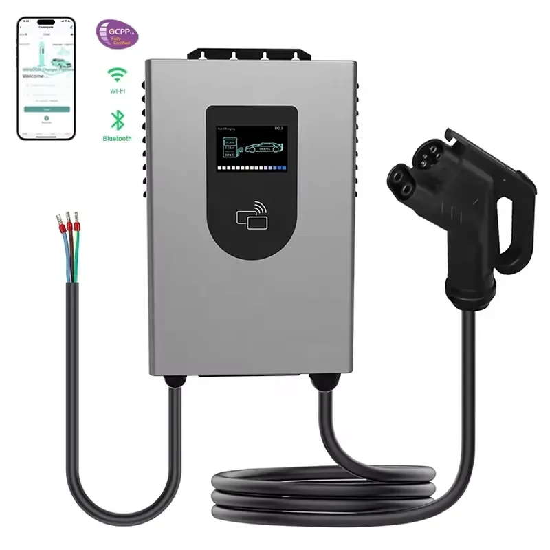 AP01 7KW 20A DC Fast Wall Mounted EV Charger for CHAdeMO CCS1 CCS2 GBT Electric Vehicle Car Charging Station