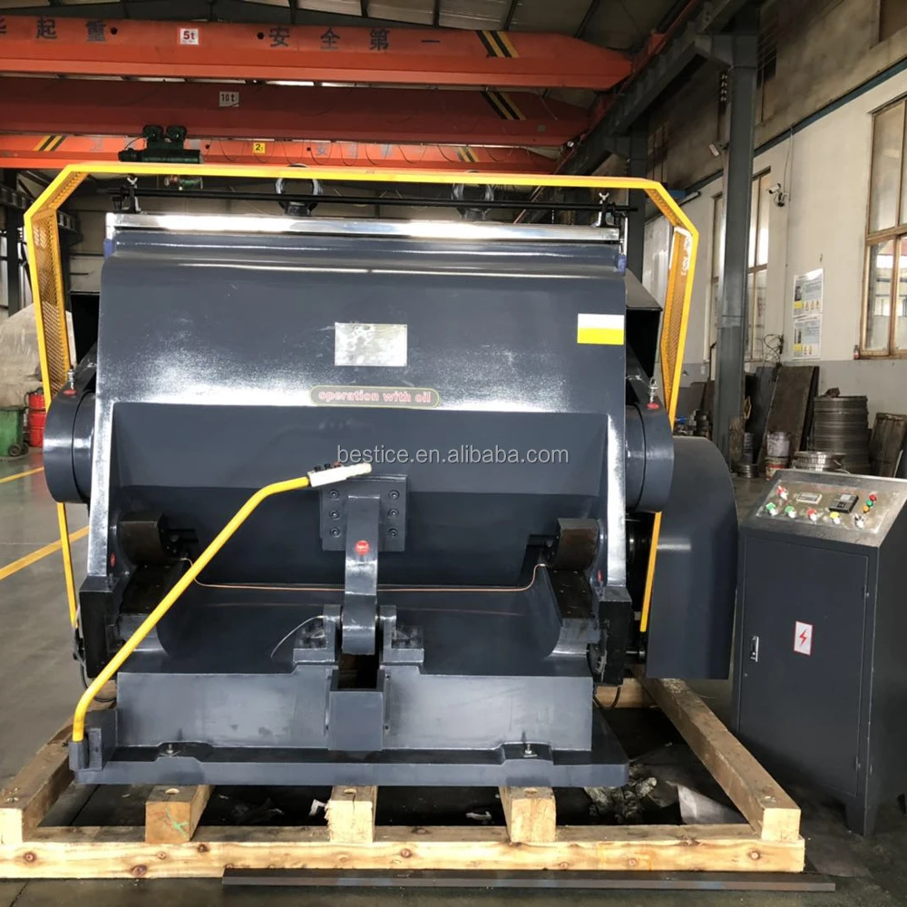 Good Service Semi Automatic ml 1800 Cartoon Paper Bag Paper Board Carton Box Making Machine Die Cutting and Creasing