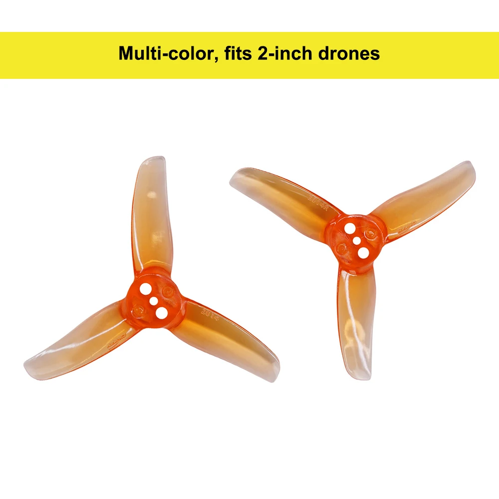 GEMFAN 2014 3-Blade 2 Inch Propellers PC Material CW CCW for FPV Cinewhoop Micro Drones view 6