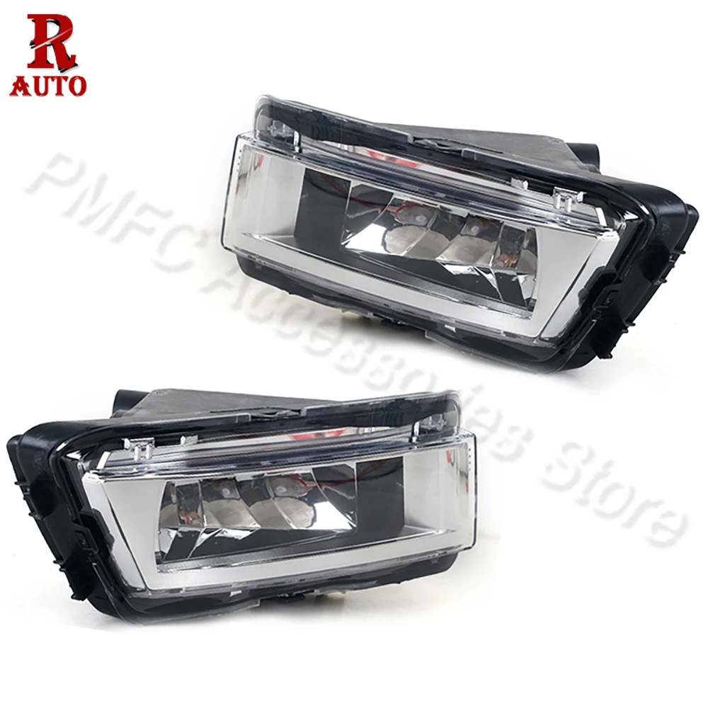 

R-AUTO Left Right Front Halogen Bumper Fog Light 56D941699 56D941700 No bulbs Assembly For VW Passat B7 2011 2012 2013 2014 2015