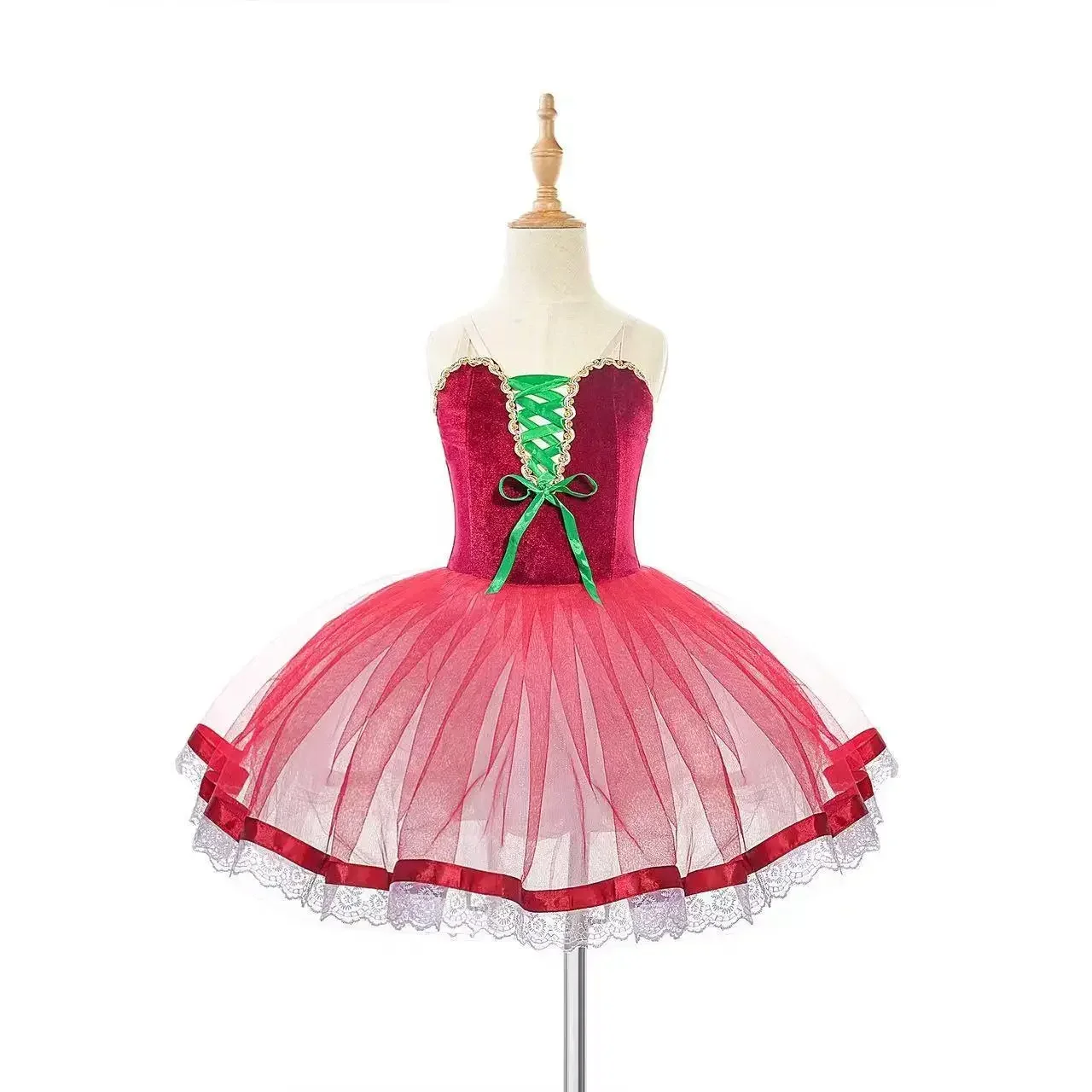 Gonna di balletto Performance Costume ragazze Kid Group gonne lunghe Tutu Professional Swan Lake Ballet Dress danza del ventre Wear Ballerina