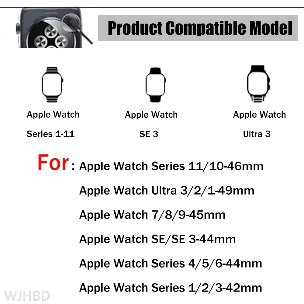Silikon-Sportarmband für Apple Watch Band 49mm 46mm 45mm 44mm 42mm Correa Armband iWatch Series 11 10 9 8 7 6 5 SE3 Ultra 3 2 – Detail 1