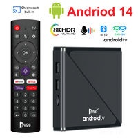 MYSTB 2.4G&5G Dual WiFi BT5.0 TV Box Allwinner H313 Quad Core Android 14 Media Player Set Top Box Digital Voice Remote Control