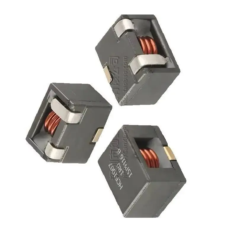 10PCS/ HCF1007-1R0-R imported patch integrated molding 1uH 26A high current flat copper wire power inductor