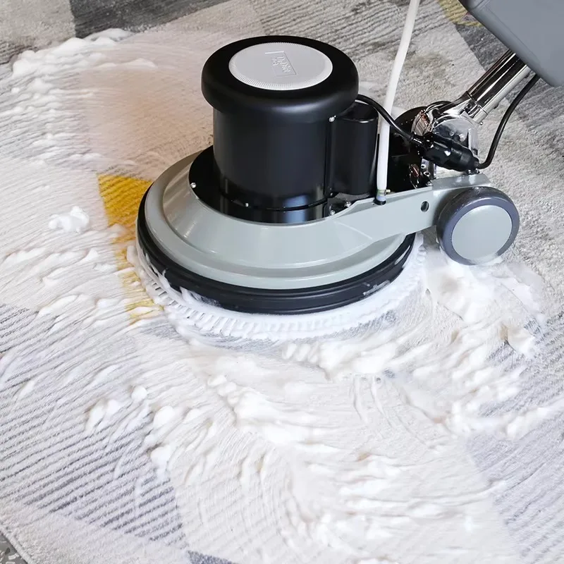 Professional Single Plate Hotel Carpet Scrubber Shampoo Washing Machine Commercial Industrial Electric