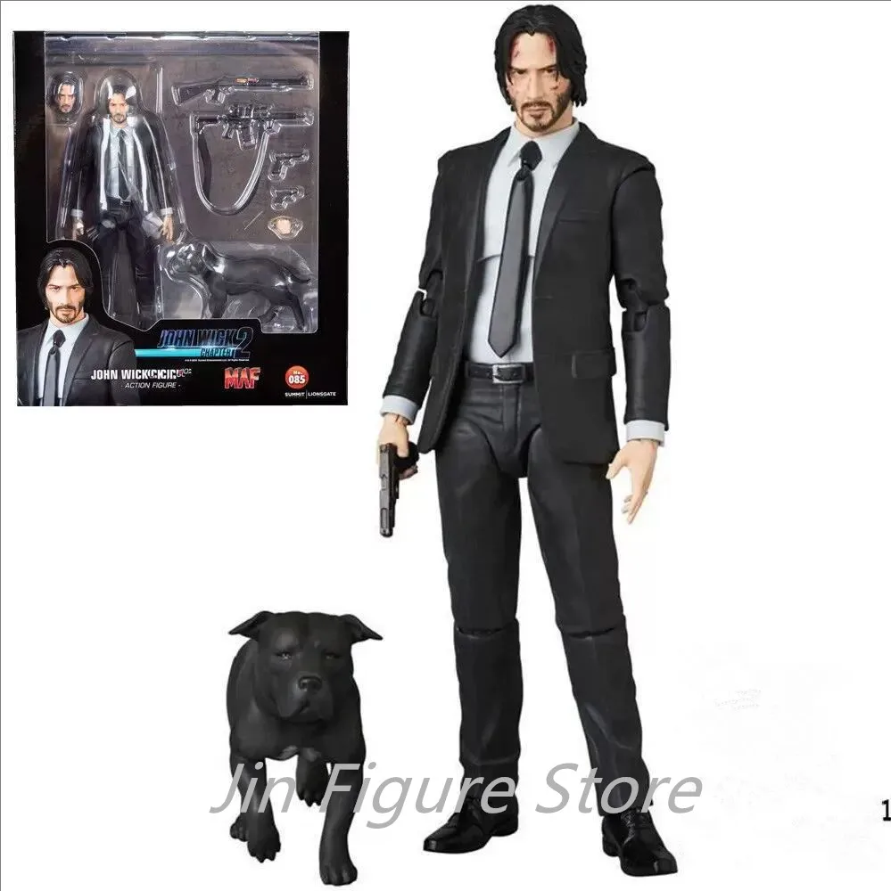 

Аниме MAFEX 085 John Wick 6 дюймов ПВХ фигурка детский подарок 16 см