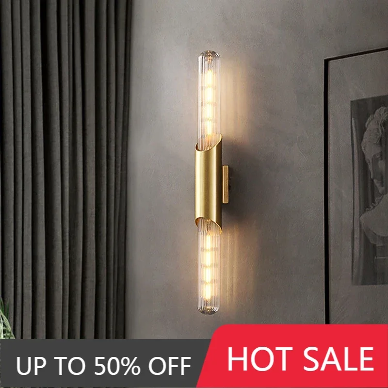 2025 Nordic Luxury Wall Lamp E27 Bulb Is Used For Bedroom Mirror Stairs Bedside Wall Paintings Comfortable Lighting Decorative L