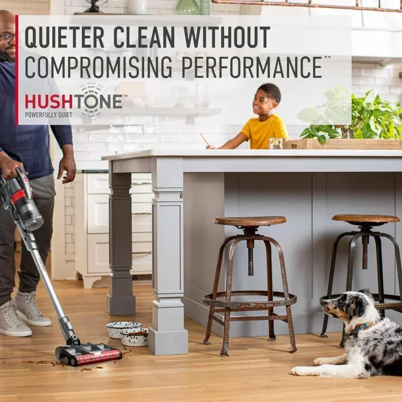 QWHoovvers ONEPWR WindTunnel Emerge Pet Cordless Lightweight Stick Vacuum Cleaner,with Above Floor Cleaning,All-Terrain Brush Ro