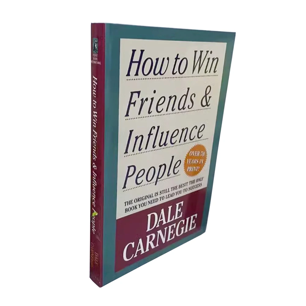 How To Win Friends & Influence People By Dale Carnegie Interpersonal Communication Skills Self-improvement Reading Book