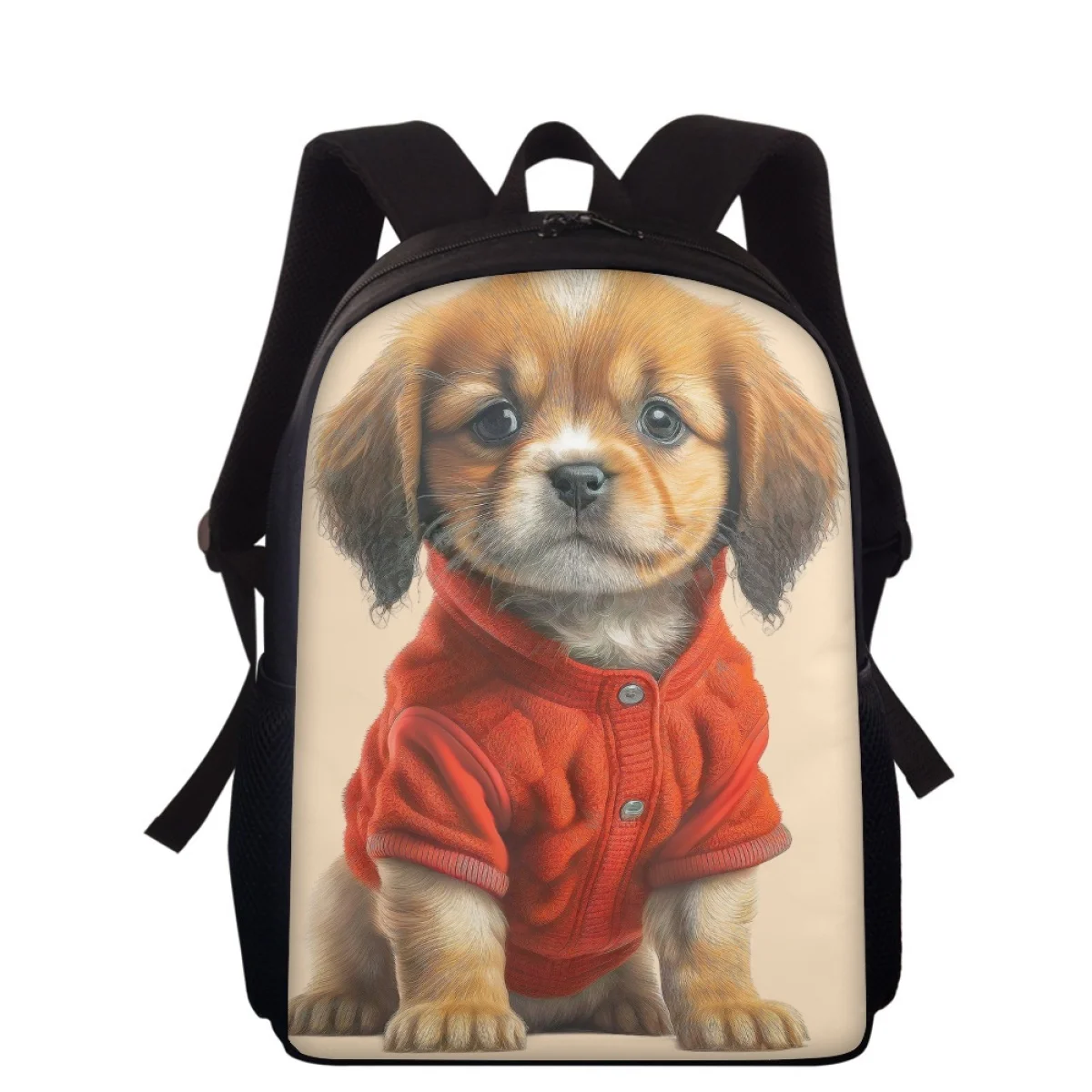 15inch School Backpack For Teenager Student Cute Dog 3D Print School Bags Boys Gilrs Back Pack Bookbag Kids Schoolbags Rucksack