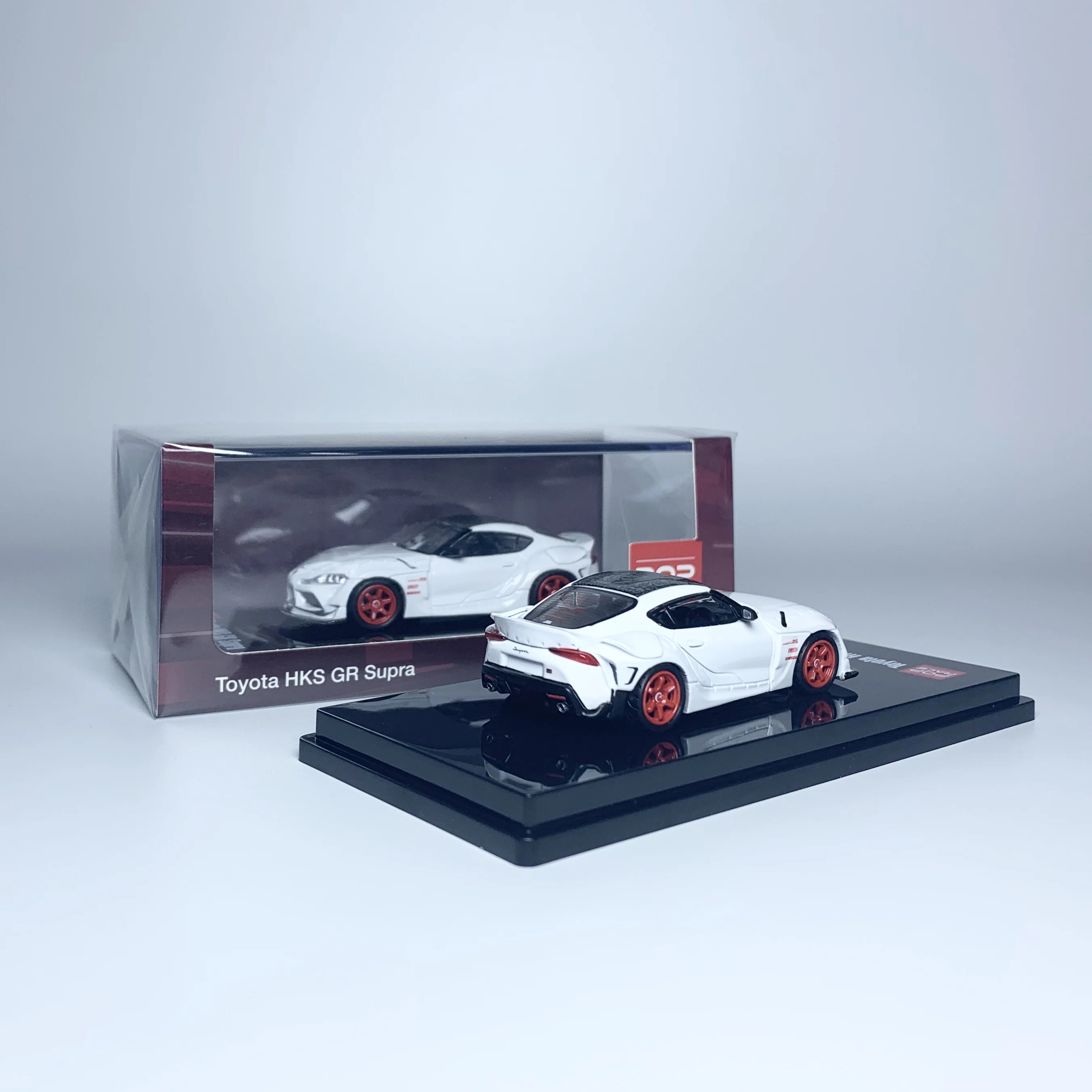 POP RACE 1:64  HKS GR Supra Collection alloy model pieces