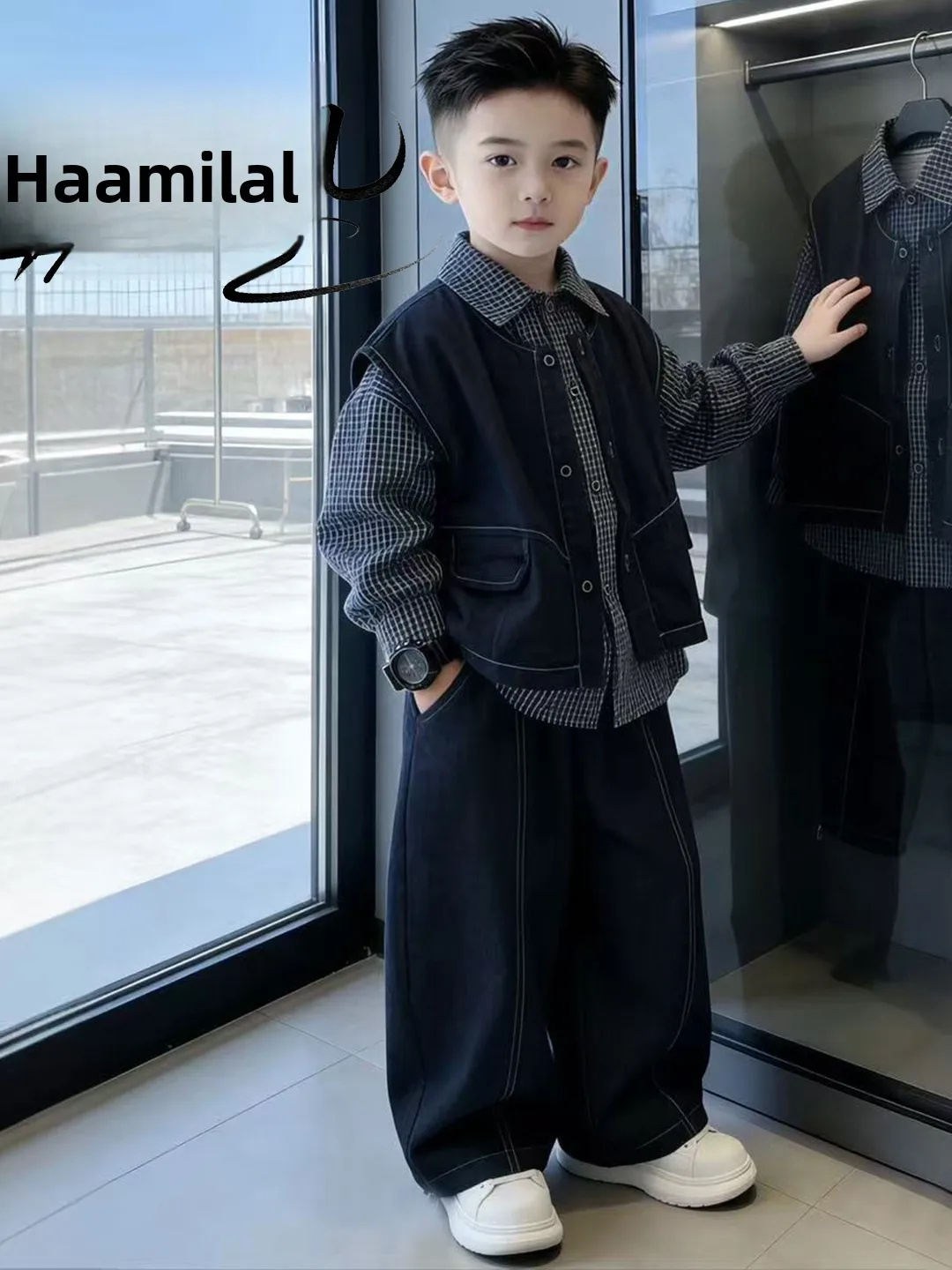 ensemble-trois-pieces-cool-pour-garcons-gilet-chemise-pantalon-large-en-jean-manches-longues-–-vetements-pour-enfants-style-coreen-tendance-printemps