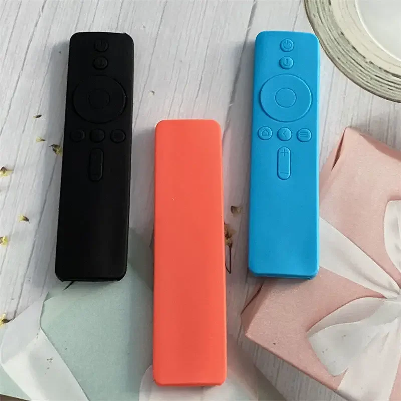 حافظة تحكم عن بعد من السيليكون الناعم ، مقاومة للأتربة ، مانعة للانزلاق ، غطاء عصا التلفزيون عن بعد Mi ، Xiaomi 4A