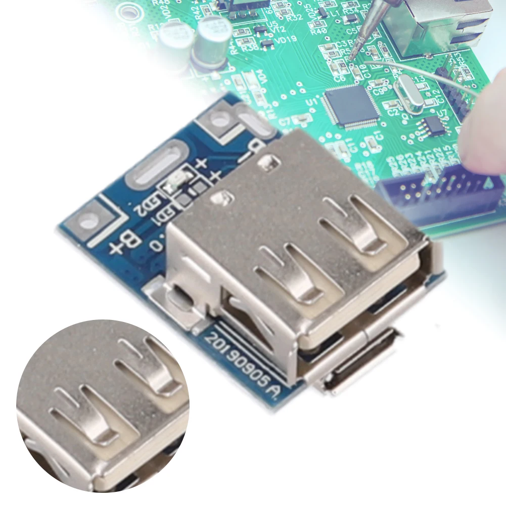 134N3P تهمة التفريغ وحدة متكاملة عالية الدقة بطارية ليثيوم أيون شاحن مجلس 5V1A نوع-C المدخلات لشاحن DIY #4