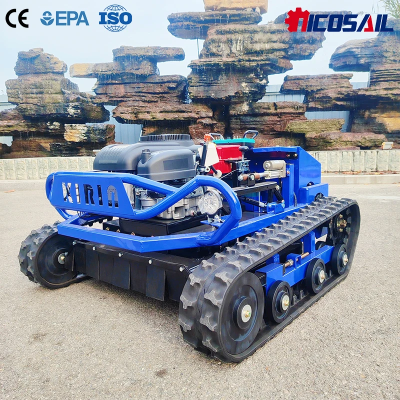 Customized QL800 American Standard RC Lawn Mower 60° Slope ClimberTracked Design EPA Certified