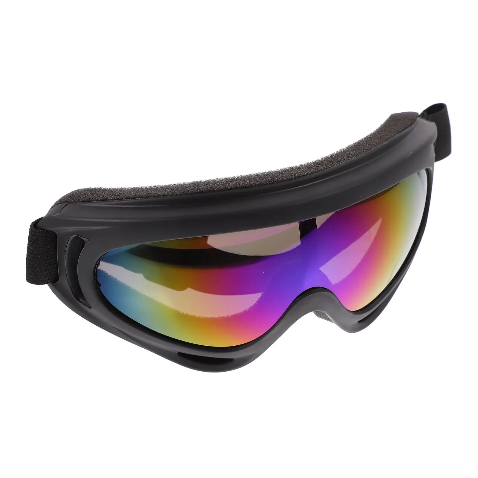 

1Pair Windproof Glasses Uv400 Anti Fog Anti Scratch Impact Resistant Cycling Eyewear Outdoor Riding Skiing Goggles