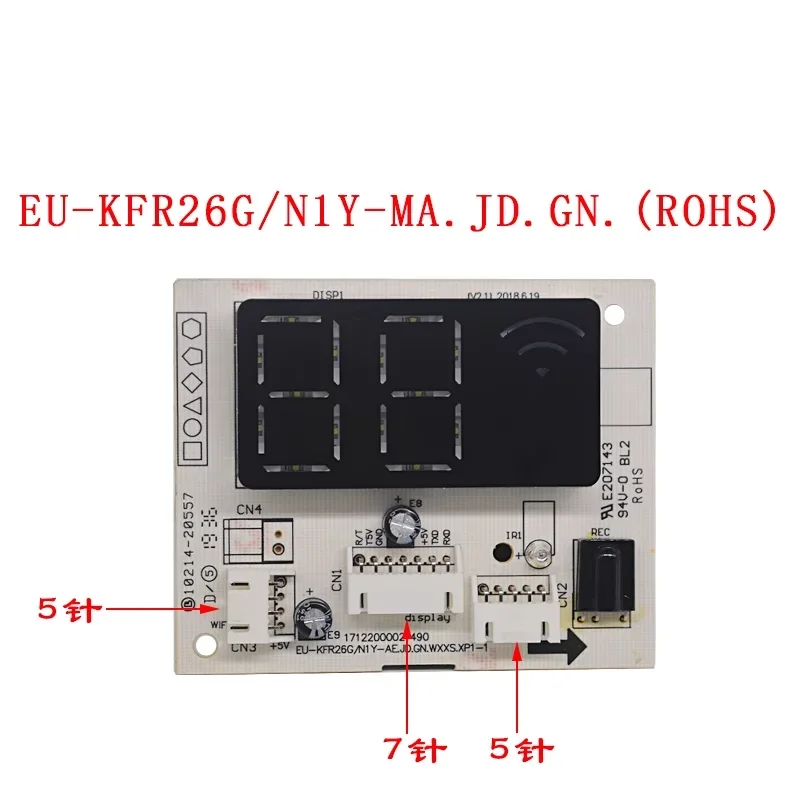 

для кондиционера Midea EU-KFR26G/N1Y-MA.JD.GN. (ROHS) приемная плата дисплея PCB аксессуары для кондиционера