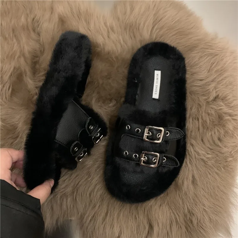 New Fashion Women's Cotton Slippers Winter Women's Shoes Plush Warm Slippers Ladies Thermal Shoes Warm Cotton Shoes for Women